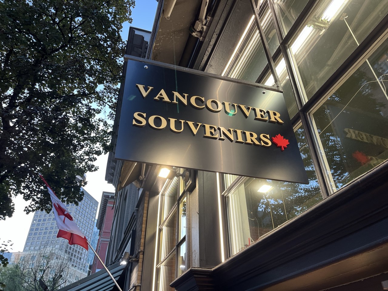 Exterior Painted 3D Acrylic Letter Blade Sign Installation