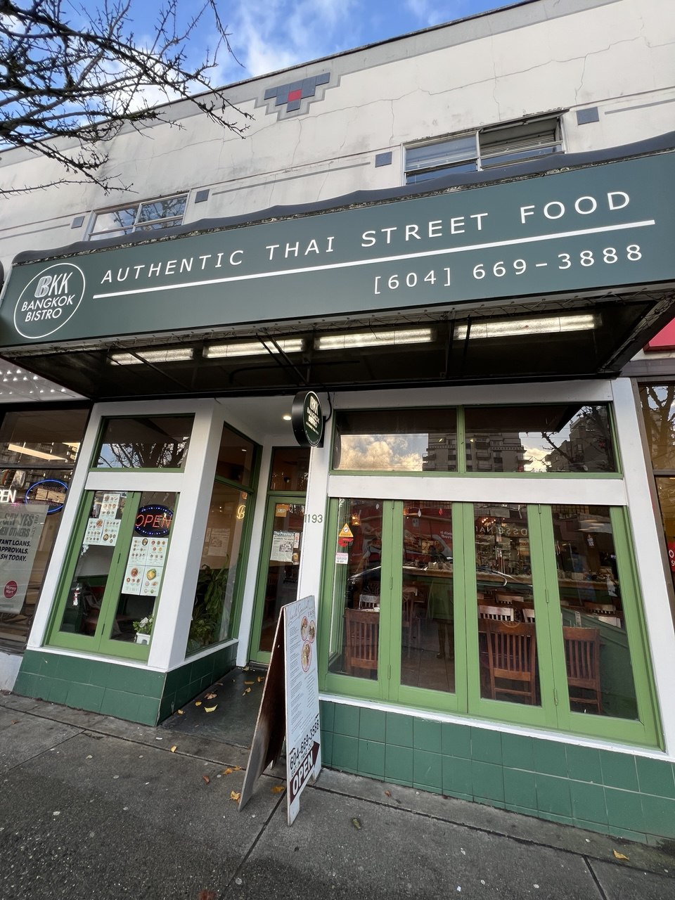 Custom Awning Signage Project