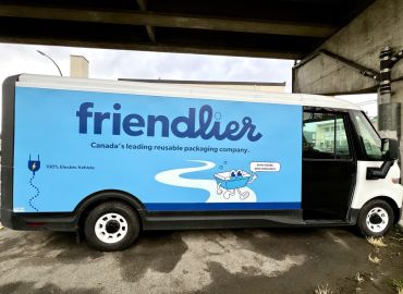 Electric Vehicle Wrap for Sustainable Brand Visibility