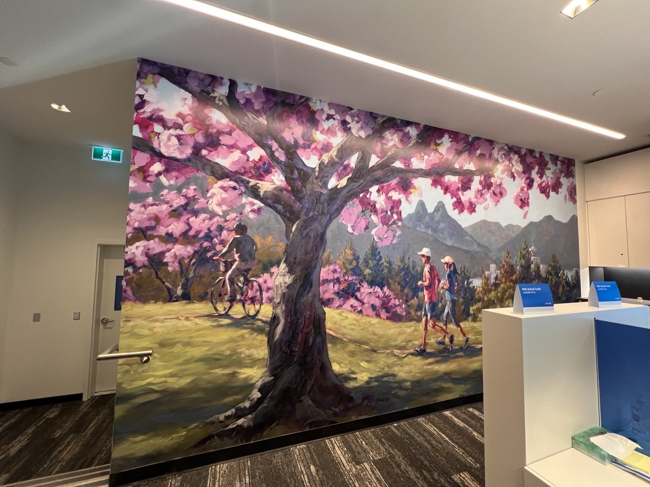 Large-Format Wall Graphics for BMO - Caspian Signs project